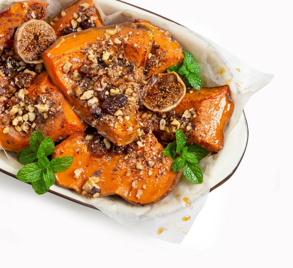 Печена тиква с мед и микс Curry Golden Spicy